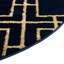 Tapis contemporain corando de couleur bleue-69556879