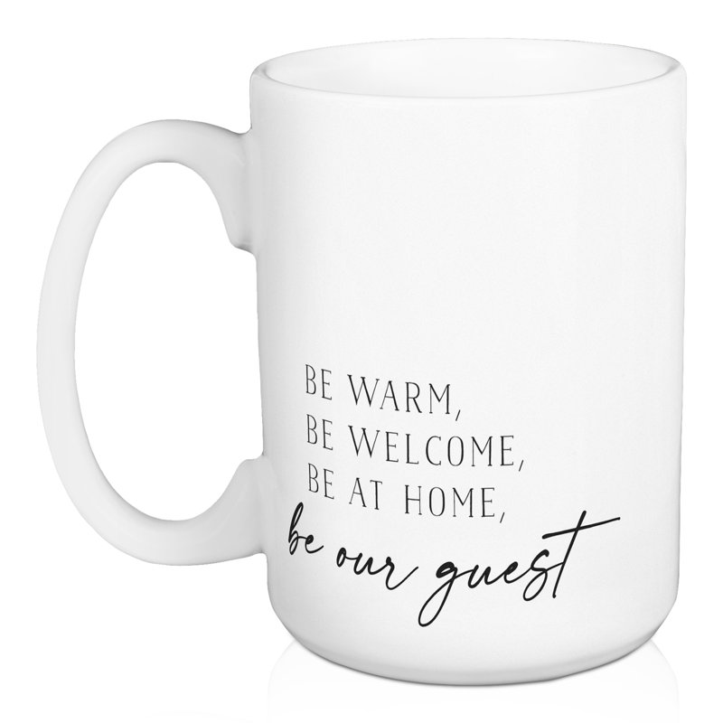 Tasse Be Warm Be Welcome