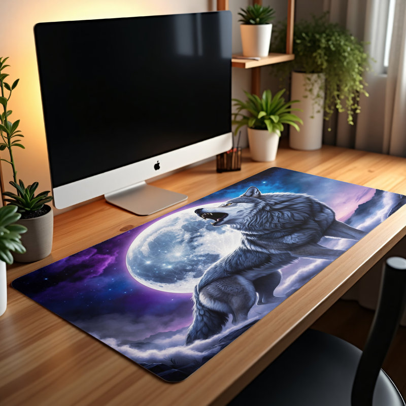 Polyester Desk Pad, 23.6x13.8