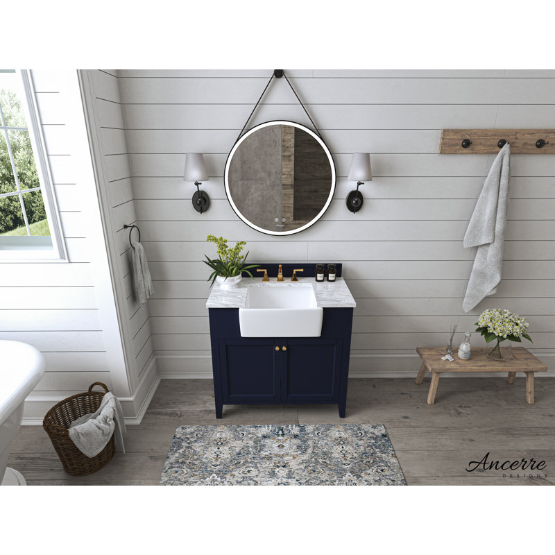 Adeline 36'' W Single Vanity, Heritage Blue