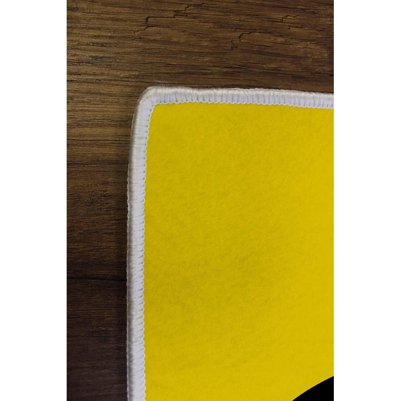 Tapis d'entrée de haute qualité, impression numérique 3D, 3,3 x 4,9 pieds | 100% polyester, 650 g / m², hauteur des poils de 0,3 po | Antibactérien, antidérapant, dessous lavable à la machine | Parfait pour les vestibules, les salons et plus encore