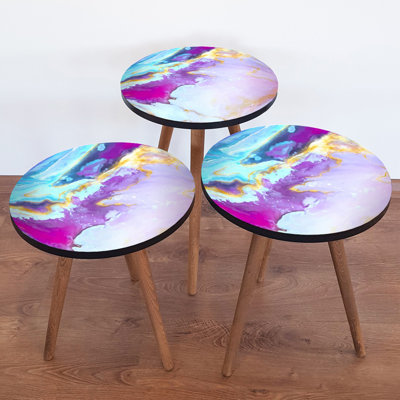Tables gigognes 3 pieds Beckles