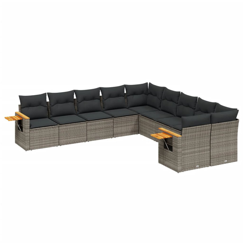 Ensemble de canapé de jardin Vidaxl