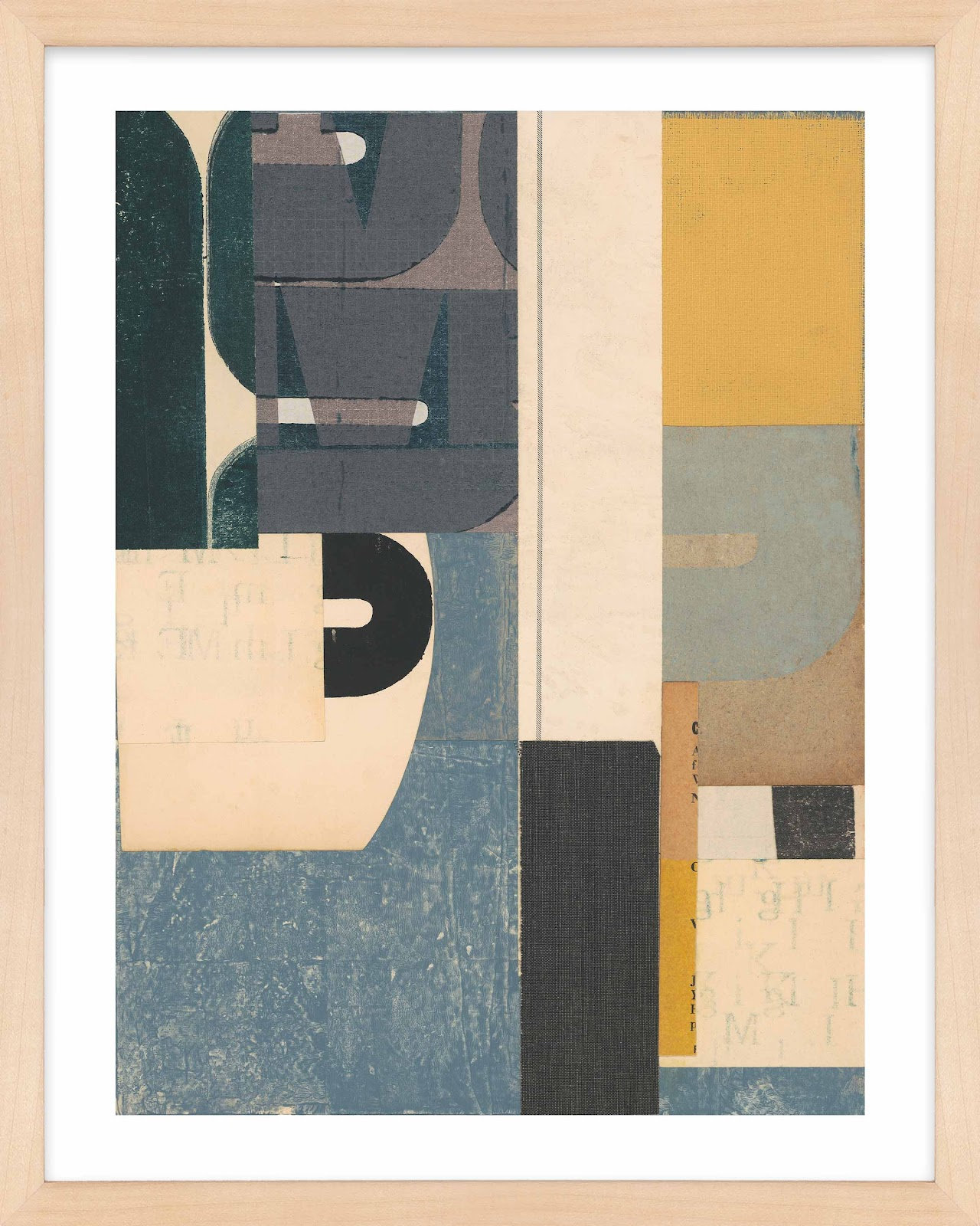 Mighty Print by Sarah Short, 16" W x 20" H, Brown