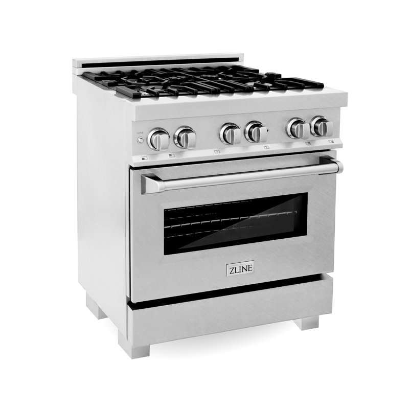 ZLINE 30" Legacy Dual Fuel Range, Satin Stainless Steel