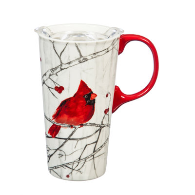 August Grove Upper Vobster Ceramic Travel Mug