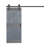 IsLife 84 in. H Matte Barn Door with Barn Door Hardware-69966383-69966376