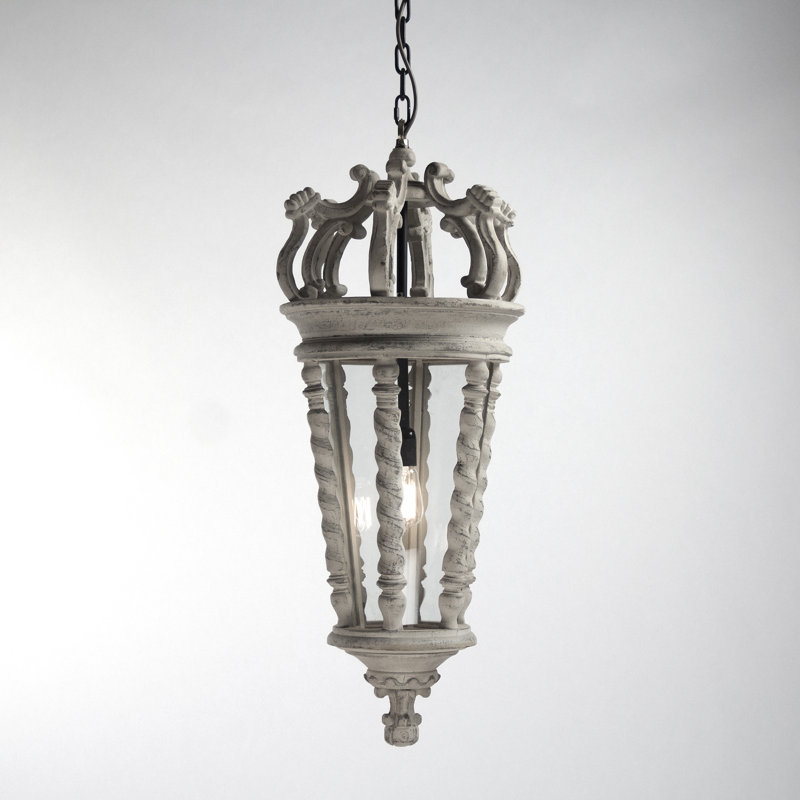 Luminaire suspendu géométrique 1 lumières lanterne