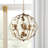 Aswath 3 - Light Dimmable Globe Chandelier