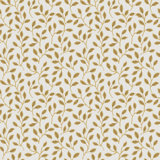 Into The Wild Collection Metallic Trailing Leaf 33' L x 21" W Wallpaper Roll