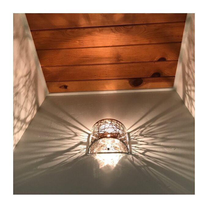 Mascher Flush Mounted Sconce, Polished Chrome