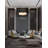 Kepler 7 Light LED Pendant in Gold