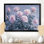 Ikram, aquarelle, lavande, roses, fleurs, roses, art mural