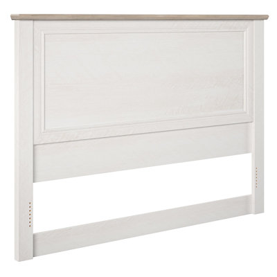 Hillview Headboard, Magnolia Oak and Ironwood