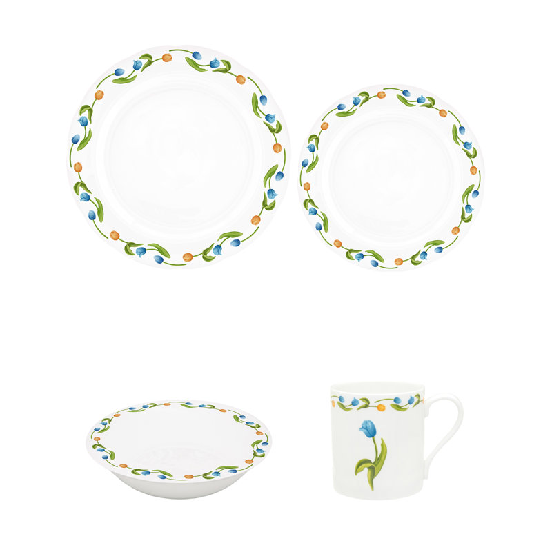 Tulip Handmade Bone China Dinnerware Set