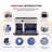Akicon Freestanding Gas Cooktop Oven Combo, Features Sealed Burners, Rapid Convection Oven, Convertible Fuel (NG/LP), Durable Cast Iron Grating (MBGBGGA1)-113304163-113304165