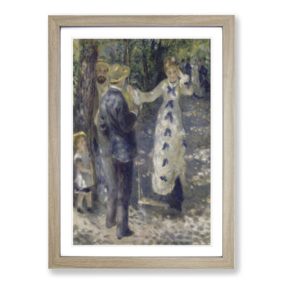 The Swing by Pierre-Auguste Renoir - Picture Frame Painting