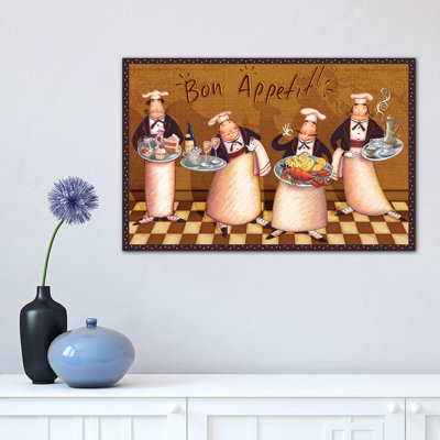 Chefs 'Bon Appetit par Viv Eisner - impression d'art graphique
