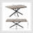 55.11"-70.86"Retro Rectangular Stretch Dining Table-1424999331