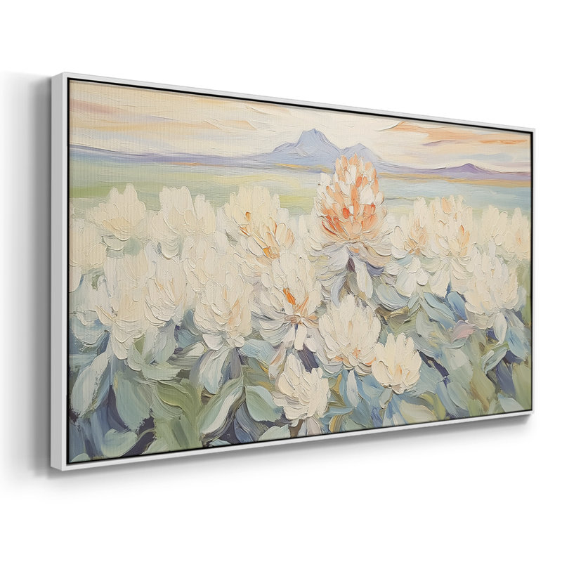 Botanical Series-CXC III - Toile tendue avec châssis encadré - Prêt à être accroché