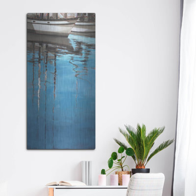Luxe Metal Art 'Set Sail 11'  by DAG, Inc Metal Wall Art, 24" x 48"