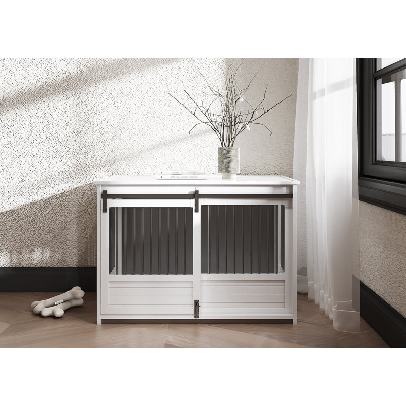 Table de bout Tucker Murphy, Blanc, Très grand (H 29,92 po x l 27,87 po x P 43,07 po)