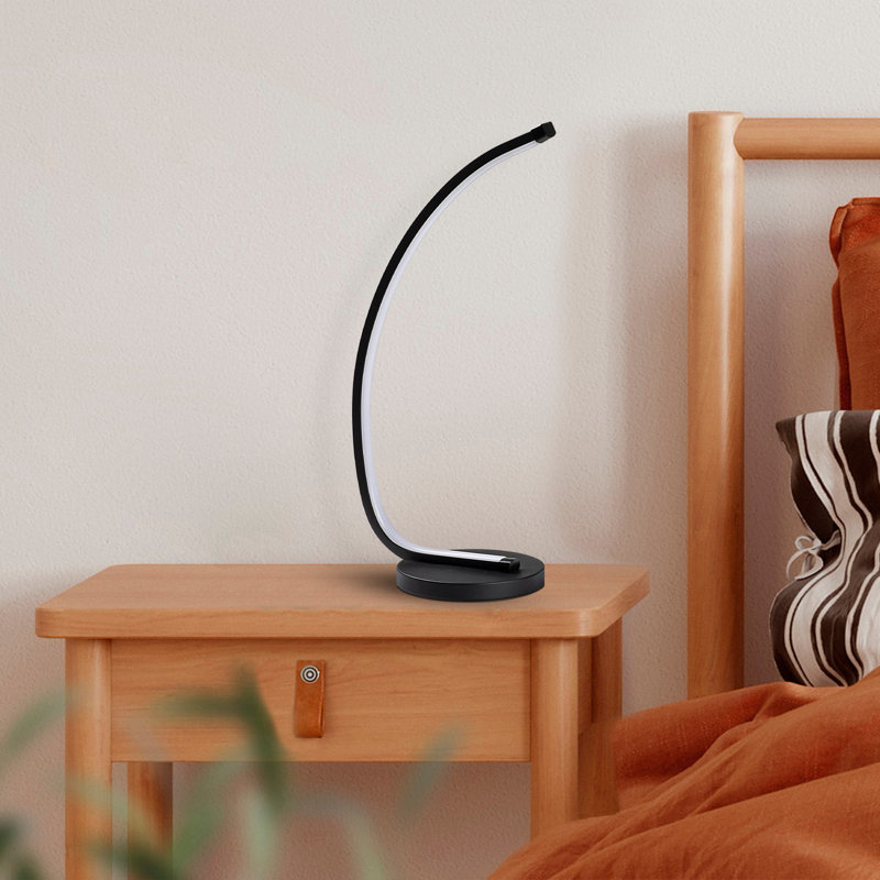 Lampe de bureau Breonna, Noir