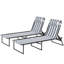 2 chaises d'extérieur, 2 chaises pliantes