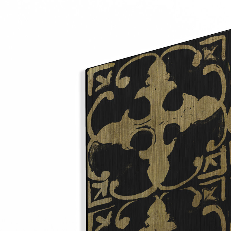  «B & g Tileworks 1» par Art Licensing Studio, art mural en métal, 24 po x 24 po, H 24 po x l 24 po