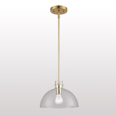 Martins Dimmable Glass Single Light Pendant