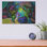 Art mural luxueux «That Happy Place» par Dean Russo Studios, art mural en métal
