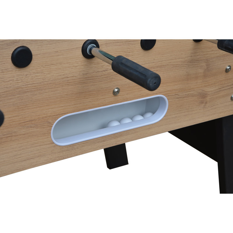 Table de soccer sur table - grain de bois italien
