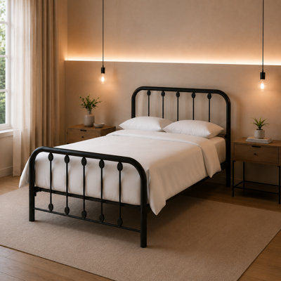 Keyesport Metal Platform Bed