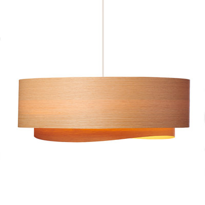 Half Bowen 17.5" Mid Century Modern Chandelier