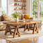 47" Solid Wood Coffee Table