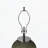 D18x28.5" Glass Table Lamp