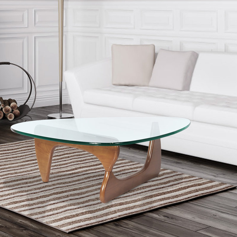 Table basse Unique Art Base, Noyers