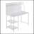 Metal Base Writing Desk-1448457446