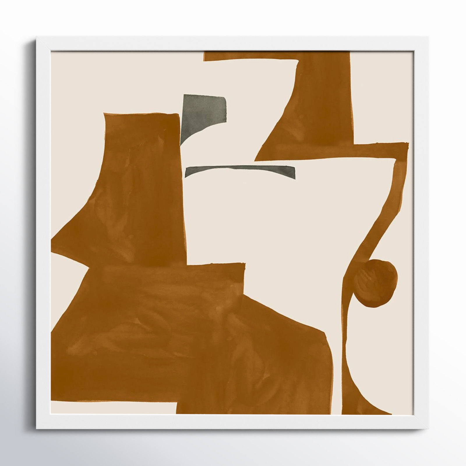 Forecast by Sozi, White, 25" H x 25" W x 1" D