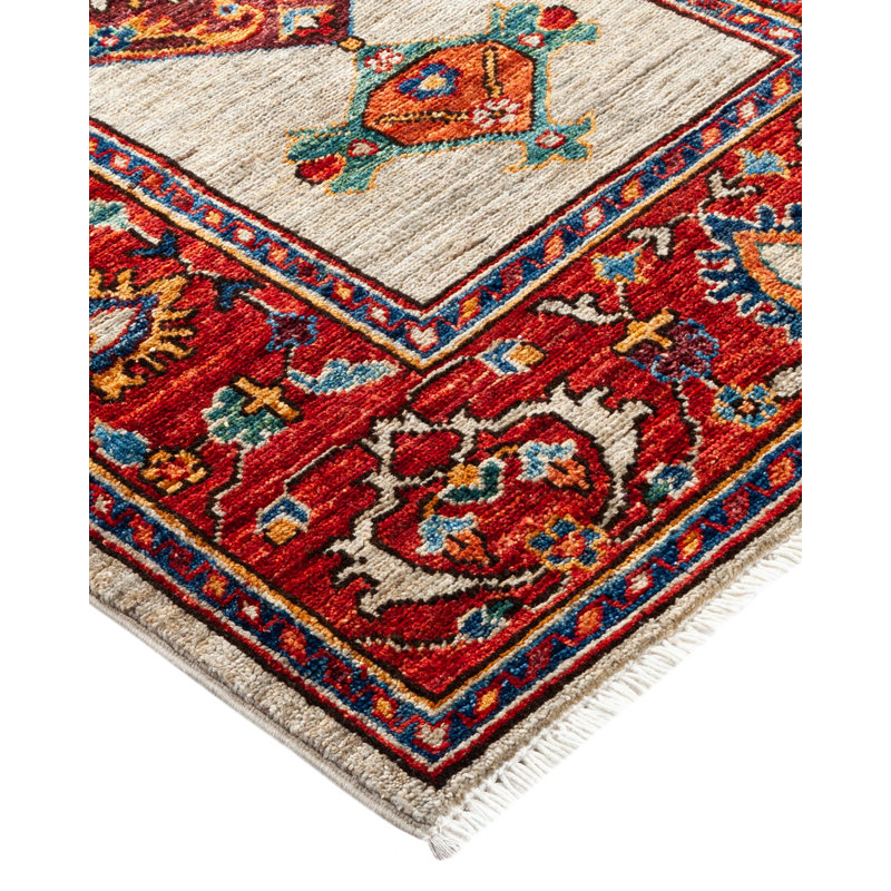 Serapi One-of-a-Kind 2' 6" X 10' 0" Hand Knotted Area Rug