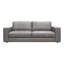 89" Genuine Leather Square Arm Sofa Bed-946022736