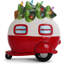 Camper Christmas Decor - Christmas Truck Decor - Ceramic Christmas Tree Camper