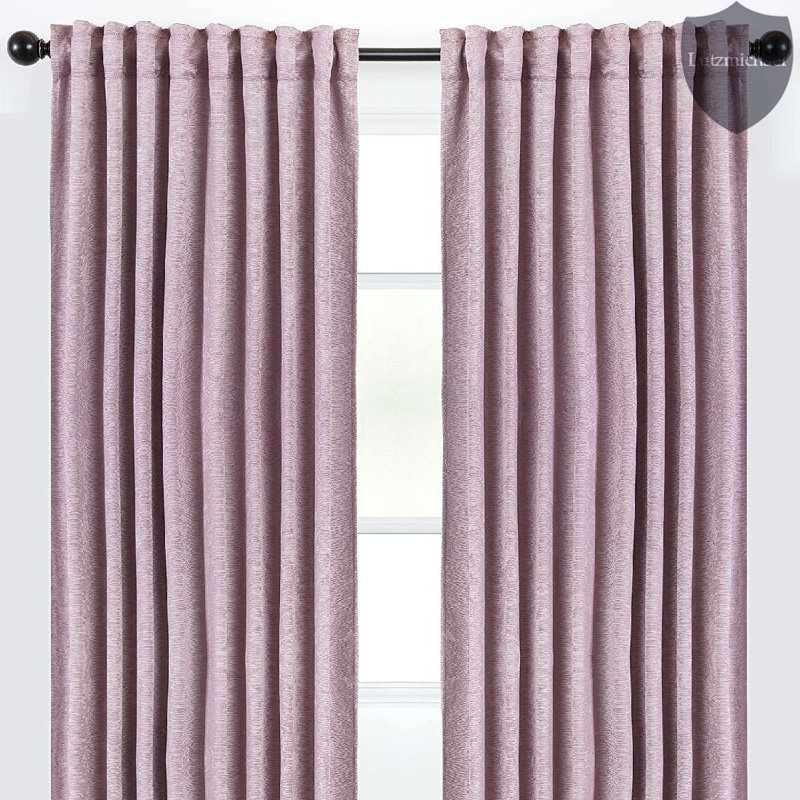 Paire de rideaux obscurcissant Silex, 52 po x 108 po, Lavande
