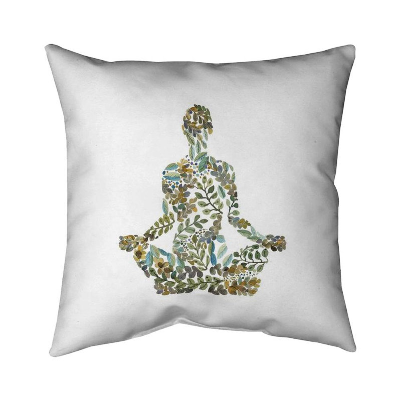 Zen attitude - Green Hobbies Poly Twill Throw for Home Decor