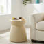 Stone Top End Table