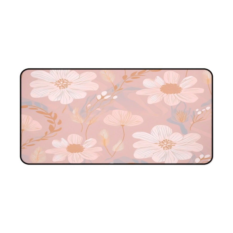Polyester Desk Pad, 14.4x12.1