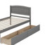 Lit plateforme simple avec deux tiroirs-2001867130