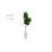 Faux Fiddle Leaf Fig Tree in Metal Planter-387581392-387581393