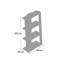 120cm H x 60cm W Ladder Bookcase