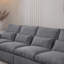 Repose-pieds de canapé modulaire en L 114,5 po-472655718